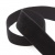 Лента бархатная нейлон, шир.25 мм, (упак. 45,7м), цв.03-черный - купить в Саранске. Цена: 800.84 руб.