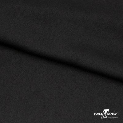 Ткань плательная Габриэль 100% полиэстер,140 (+/-10) гр/м2, шир. 150 см, цв. черный BLACK - купить в Саранске. Цена 248.37 руб.