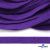 Шнур плетеный d-8 мм плоский, 70% хлопок 30% полиэстер, уп.85+/-1 м, цв.1030-фиолет - купить в Саранске. Цена: 735 руб.