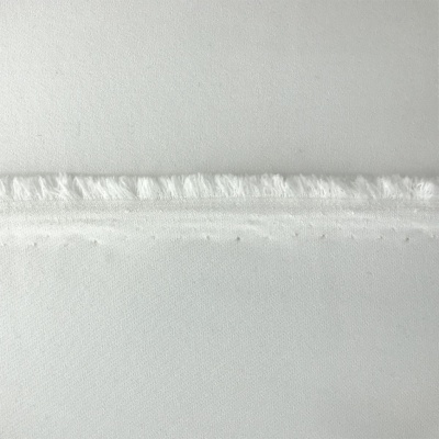 Костюмная ткань "Элис", 220 гр/м2, шир.150 см, цвет молочно-белый  - купить в Саранске. Цена 303.10 руб.