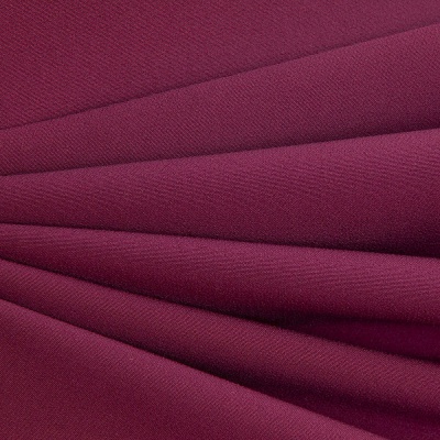 Костюмная ткань "Элис" 19-2024, 200 гр/м2, шир.150см, цвет бордо - купить в Саранске. Цена 303.10 руб.