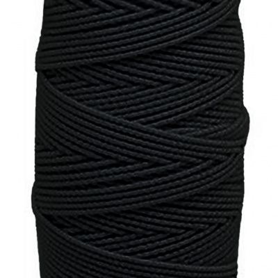 Нитка - резинка Спандекс 25 м (уп-10шт)-чёрные - купить в Саранске. Цена: 36.02 руб.