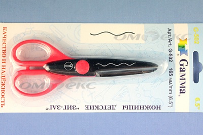 Ножницы G-502 детские 165 мм - купить в Саранске. Цена: 292.21 руб.