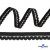 Лента эластичная вязаная (резинка бельевая), #3832, шир.13 мм, цв.чёрная - купить в Саранске. Цена: 10.49 руб.