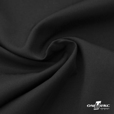 Ткань сорочечная Альто, 115 г/м2, 58% пэ,42% хл, окрашенный, шир.150 см, цв. чёрный  (арт.101) - купить в Саранске. Цена 273.15 руб.