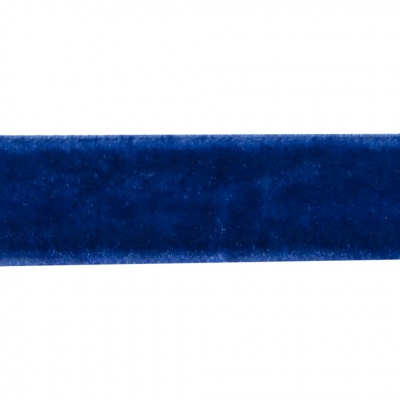 Лента бархатная нейлон, шир.12 мм, (упак. 45,7м), цв.74-василек - купить в Саранске. Цена: 392 руб.