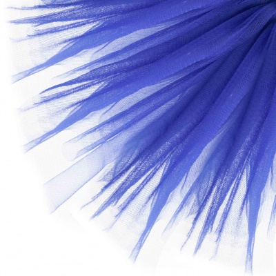 Фатин матовый 16-101, 12 гр/м2, шир.300см, цвет т.синий - купить в Саранске. Цена 100.92 руб.