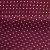 Креп стрейч Амузен, 85 г/м2, 19-2024 (темный рубин)/белый мелкий горох, шир.150 см - купить в Саранске. Цена 220.50 руб.