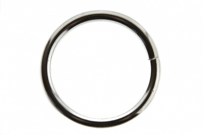 Кольцо металлическое d-38 мм, цв.-никель - купить в Саранске. Цена: 4.89 руб.