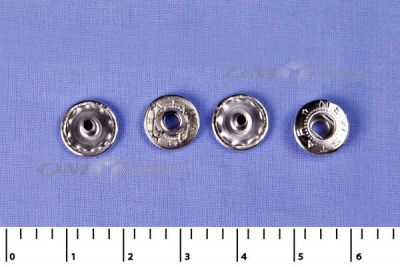 Кнопки металл Ф-12,5 (1440 +/-20 шт) "альфа" никель с рисунком - купить в Саранске. Цена: 2 853.69 руб.