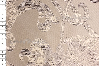 Портьерная ткань J90155, col.0205-бежевый (310 см) - купить в Саранске. Цена 778.99 руб.