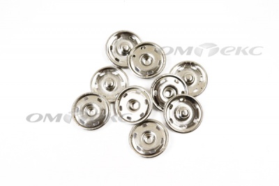 Кнопки пришивные 30 мм никель - купить в Саранске. Цена: 18.68 руб.