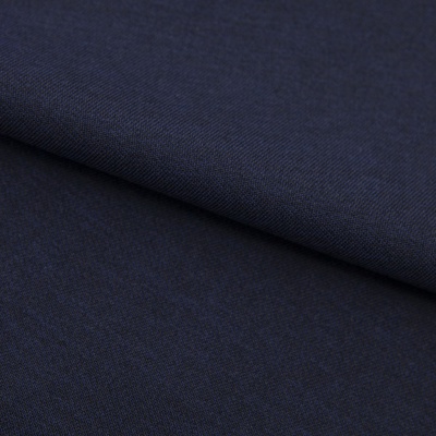 Ткань костюмная 26150 2009, 214 гр/м2, шир.150см, цвет т.синий - купить в Саранске. Цена 358.58 руб.