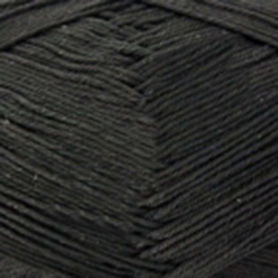 Пряжа "Бонди", 100% имп.мерсеризованный хлопок, 100гр, 270м, цв.003-черный - купить в Саранске. Цена: 140.88 руб.