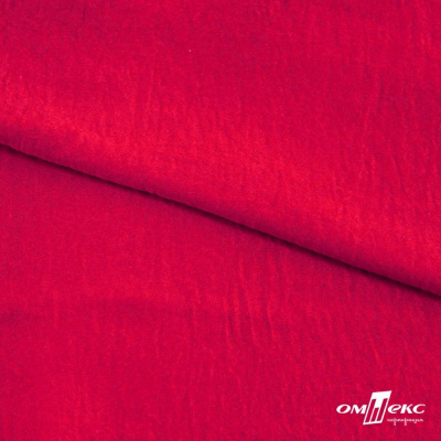 Ткань плательная Муар, 100% полиэстер,165 (+/-5) гр/м2, шир. 150 см, цв. Красный - купить в Саранске. Цена 215.65 руб.