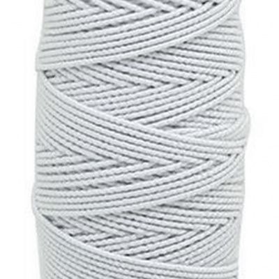 Нитка - резинка Спандекс 25 м (уп-10шт)-белые - купить в Саранске. Цена: 35.65 руб.