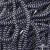 Шнурки #107-16, круглые 130 см, двухцветные цв.серый/чёрный - купить в Саранске. Цена: 31.89 руб.