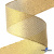 Лента металлизированная "ОмТекс", 50 мм/уп.22,8+/-0,5м, цв.- золото - купить в Саранске. Цена: 149.71 руб.