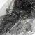 Сетка Фатин Глитер Спейс, 12 (+/-5) гр/м2, шир.150 см, 16-167/черный - купить в Саранске. Цена 184.03 руб.