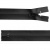 Молния водонепроницаемая PVC Т-7, 18 см, неразъемная, цвет чёрный - купить в Саранске. Цена: 21.20 руб.