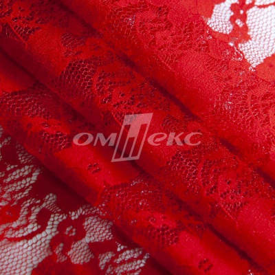 Кружевное полотно стрейч 15A61/RED, 100 гр/м2, шир.150см - купить в Саранске. Цена 1 580.95 руб.