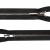 Молния металл Т-5 (2 сл.), 110 см, разъёмная, цвет чёрный - купить в Саранске. Цена: 157.69 руб.