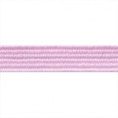 Резиновые нити с текстильным покрытием, шир. 6 мм ( упак.30 м/уп), цв.- 80-розовый - купить в Саранске. Цена: 155.22 руб.