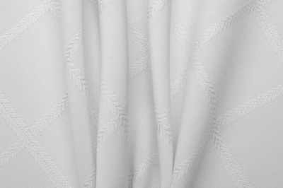 Скатертная ткань 25536/2005, 174 гр/м2, шир.150см, цвет белый - купить в Саранске. Цена 269.46 руб.
