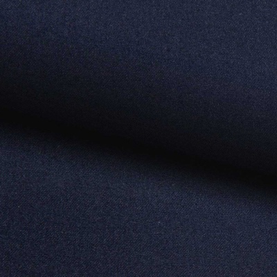 Костюмная ткань с вискозой "Флоренция" 19-4024, 195 гр/м2, шир.150см, цвет т.синий - купить в Саранске. Цена 491.97 руб.