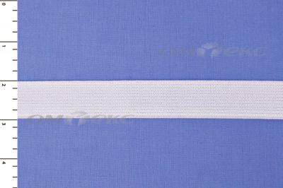 Резинка, 410 гр/м2, шир. 10 мм (в нам. 100 +/-1 м), белая бобина - купить в Саранске. Цена: 3.31 руб.