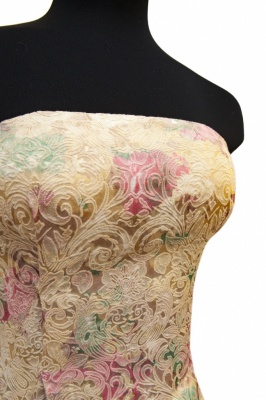 Ткань костюмная (принт) T005 3#, 270 гр/м2, шир.150см - купить в Саранске. Цена 610.65 руб.