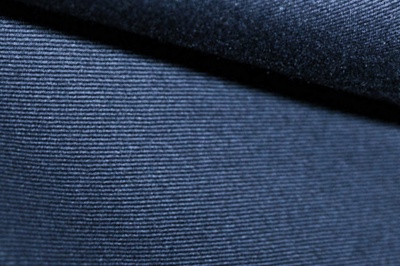 Ткань костюмная 8874/3, цвет темно-синий, 100% полиэфир - купить в Саранске. Цена 433.60 руб.