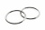 Кольцо металлическое №40 мм, цв.-никель - купить в Саранске. Цена: 4.45 руб.