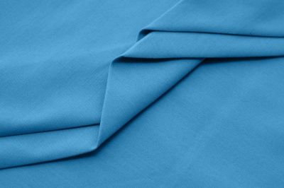 Ткань сорочечная стрейч 18-4535, 115 гр/м2, шир.150см, цвет бирюза - купить в Саранске. Цена 285.04 руб.