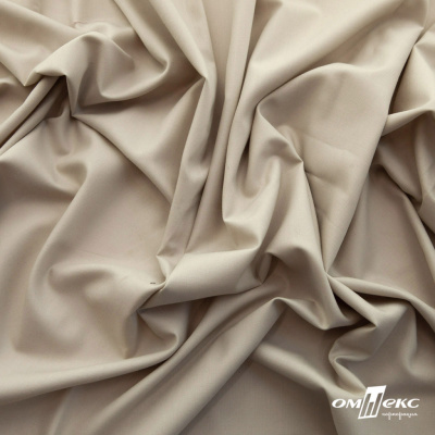 Ткань сорочечная Илер 100%полиэстр, 120 г/м2 ш.150 см, цв. бежевый - купить в Саранске. Цена 290.24 руб.
