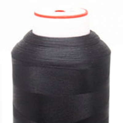 Нитки текстурированные некручёные, намот. 5 000 м, цвет чёрный - купить в Саранске. Цена: 70.43 руб.