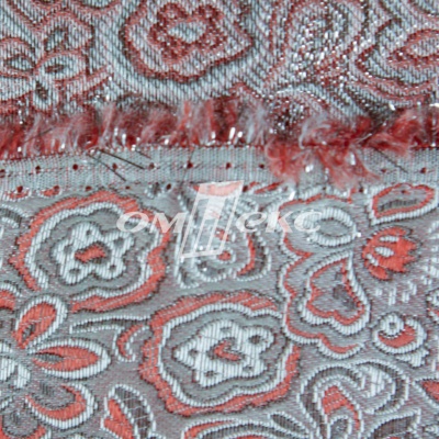 Ткань костюмная жаккард, 135 гр/м2, шир.150см, цвет красный№12 - купить в Саранске. Цена 441.92 руб.