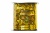 Пайетки "ОмТекс" на нитях, SILVER SHINING, 6 мм F / упак.91+/-1м, цв. 48 - золото - купить в Саранске. Цена: 356.19 руб.