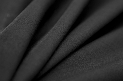Костюмная ткань с вискозой "Флоренция", 195 гр/м2, шир.150см, цвет чёрный - купить в Саранске. Цена 502.24 руб.