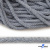 Шнур плетеный d-6 мм круглый, 70% хлопок 30% полиэстер, уп.90+/-1 м, цв.1086-голубой - купить в Саранске. Цена: 588 руб.