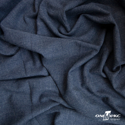 Ткань костюмная "Моник", 80% P, 16% R, 4% S, 250 г/м2, шир.150 см, цв-т.синий - купить в Саранске. Цена 555.82 руб.