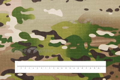 Ткань смесовая рип-стоп камуфляж C#201313, 210 гр/м2, шир.150см - купить в Саранске. Цена 244.99 руб.
