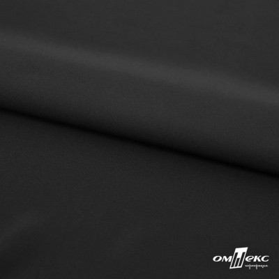 Ткань плательная Невада, 95% полиэстер 5% спандекс,115 (+/-5) гр/м2, шир. 150 см, цв. черный BLACK - купить в Саранске. Цена 177.87 руб.