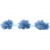 Тесьма плетеная "Рюш", упак. 9,14 м, цвет голубой - купить в Саранске. Цена: 45.87 руб.