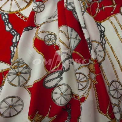Плательная ткань "Фламенко" 13.1, 80 гр/м2, шир.150 см, принт этнический - купить в Саранске. Цена 241.49 руб.
