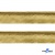 Кант атласный 136, шир. 12 мм (в упак. 65,8 м), цвет золото - купить в Саранске. Цена: 433.08 руб.