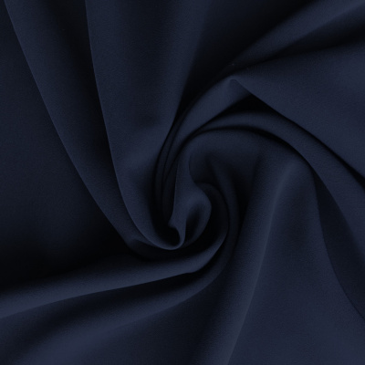 Костюмная ткань "Элис", 220 гр/м2, шир.150 см, цвет т.синий - купить в Саранске. Цена 311.15 руб.